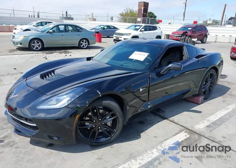2019 Chevrolet Corvette Stingray from USA, damaged, VIN 1G1YD2D75K5117551
